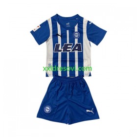 Deportivo Alaves Domaći Dječji Nogometni Dres 2023-2024